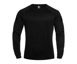 Brandit QuickDry Long Sleeve Shirt - Black