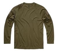 Brandit QuickDry Long Sleeve Shirt - Olive