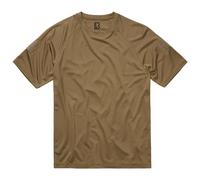 Brandit Quickdry Shortsleeve Shirt Mens Sport Gym Top Everyday Camel