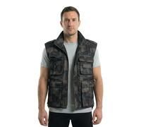 Brandit Ranger Vest - Dark Camo / Black / Multicolored - XL - Men