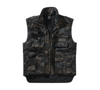 Brandit Ranger Vest - Dark Camo / Black / Multicolored - XL - Men