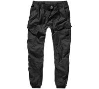 Brandit Ray Vintage Trousers Men's Outdoor Lightweight Summer Cargo Casual Black