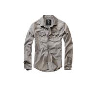 Brandit Riley Denim Shirt GreyL Grey