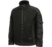 Brandit Ripstop Fleece Jacket, black, size 3XL