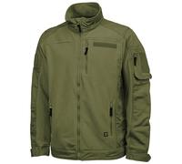 Brandit Ripstop Fleece Jacket Mens Winter Teddy Casual Camping Olive