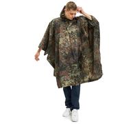 Brandit Ripstop Poncho Rain Jacket CamoOnesize Camo