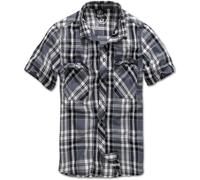 Brandit Roadstar Short Sleeve Shirt White,Grey M Men