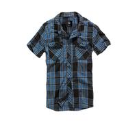 Brandit Roadstar Shirt Checkered Short Sleeve 100% Cotton Summer Elegant