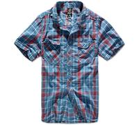 Brandit Roadstar Shirt Checkered Short Sleeve 100% Cotton Summer Elegant