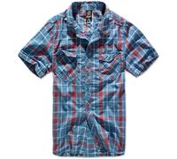 Brandit Roadstar Shirt Checkered Short Sleeve 100% Cotton Summer Elegant