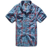 Brandit Roadstar Shirt, red-blue, size 3XL