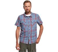 Brandit Roadstar Shirt, red-blue, size 3XL