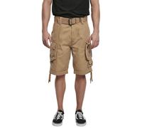 Brandit Savage Vintage Cargo Belted Shorts Multiple Pockets Cotton Polyester