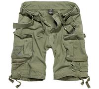 Brandit Savage Vintage Cargo Combat Shorts Summer Hiking Camping Cotton Olive OD