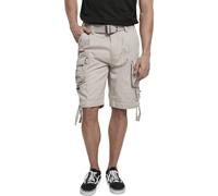 Brandit Savage Shorts, white, size S