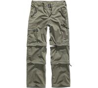 BRANDIT SAVANNAH 3 IN 1 TREKKING TROUSERS HIKING SHORTS COTTON ARMY PANTS OLIVE