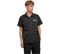 Brandit Security US Shirt Short Sleeve, color: black, size: S