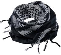 Brandit Shemag Multifunctional Headwear, black/white, One size