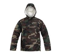 Brandit Sherpa Windbreaker Jacket - Woodland