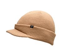 Brandit Shield Cap Beanie Hat, Beige, One Size