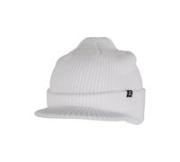 Brandit Shield Cap Beanie Hat, White, One Size