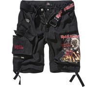 Brandit Short Iron Maiden Savage Shorts The Number Of The Beast Black Edition 61