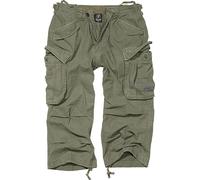 Brandit Shorts Industry Vintage 3/4 in Olive