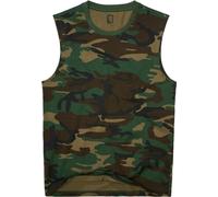 Brandit sleeveless Shirt, Woodland, size 4XL