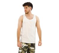 Brandit Men's Cotton Tank Top White 4XL