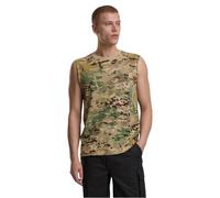 Brandit Sleeveless T-Shirt Mens Tank-Top Shirt Top Cotton Tactical Camo