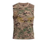 Brandit Sleeveless Tank Top - Tactical Camo