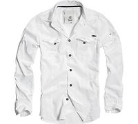 Brandit Slim Fit Shirt Long Sleeve, color: white, size: L