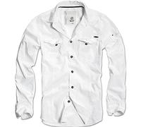 Brandit Slim Fit Shirt Long Sleeve, color: white, size: XXL