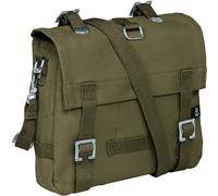 BRANDIT SMALL COTTON CANVAS HUNTING BAG TRAVEL SHOULDER PACK ARMY SATCHEL OLIVE