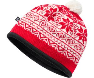 Brandit Snow Cap, white-red for Men