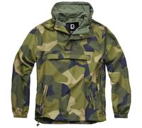 Brandit Summer Windbreaker, color: swedish camo, size: XXL
