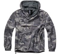 Summer waterproof hooded jacket Brandit Gris S