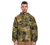 Brandit Summer Windbreaker Hoodie, green, size 3XL
