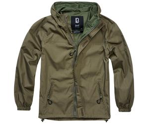 Brandit Summer Windbreaker Frontzip Ripstop Jacket - Olive