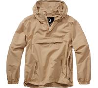 Brandit Summer Windbreaker Hoodie, beige, size 4XL for Men