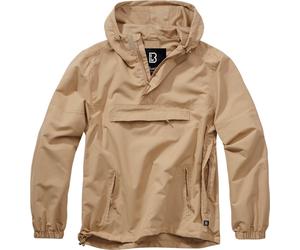 Brandit Summer Windbreaker Hoodie, beige, size M