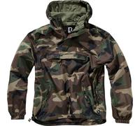 Brandit Summer Windbreaker Hoodie, camouflage, size L