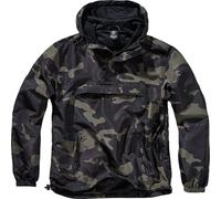 Brandit Summer Windbreaker Hoodie, Dark Camouflage, size 3XL