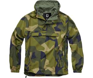 Brandit Summer Windbreaker Hoodie, Military Green, size 4XL