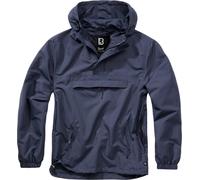Summer waterproof hooded jacket Brandit Bleu XL