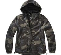Women's full zip waterproof summer jacket Brandit Green S