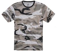 Brandit T-shirt Top Men's Hunting Combat Regular Fit Outdoor Military Urban Camo