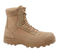 Brandit Tactical Boots Mens Shoes Hiking Military Combat 9 Eyelets Army Camel