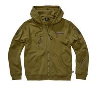 Brandit Tactical Sweat Jacket Sweatshirt - Olive