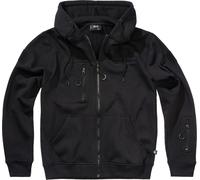 Brandit Tactical Sweat Jacket, black, size L for Men